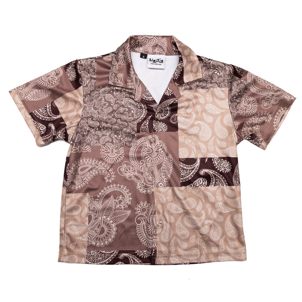 Paisley Patchwork Button Up