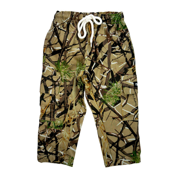 Camo Twill Snap Pant