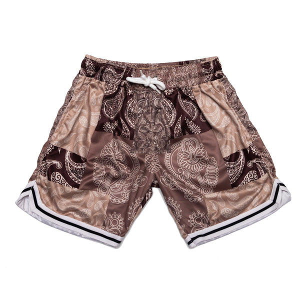Paisley Patchwork Short