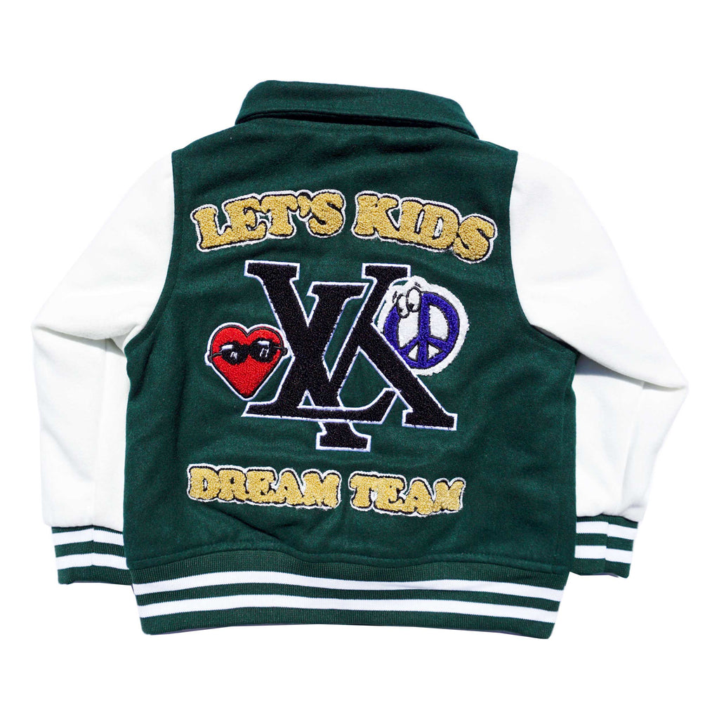 Dream Team Varsity Jacket – Let's Kids