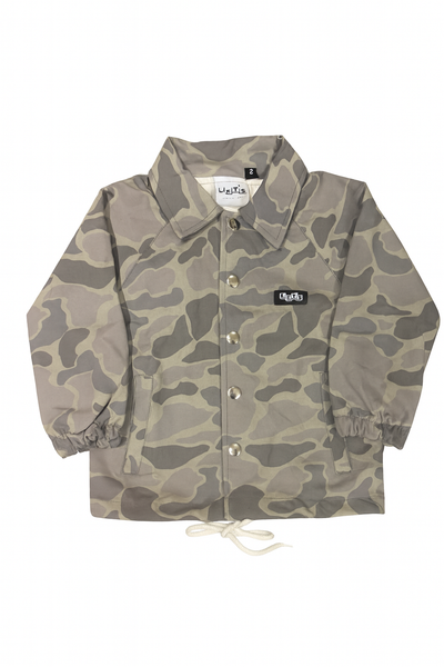 Camo Twill Coaches Jacket