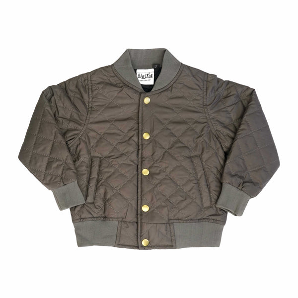 Quilted Bomber Jacket