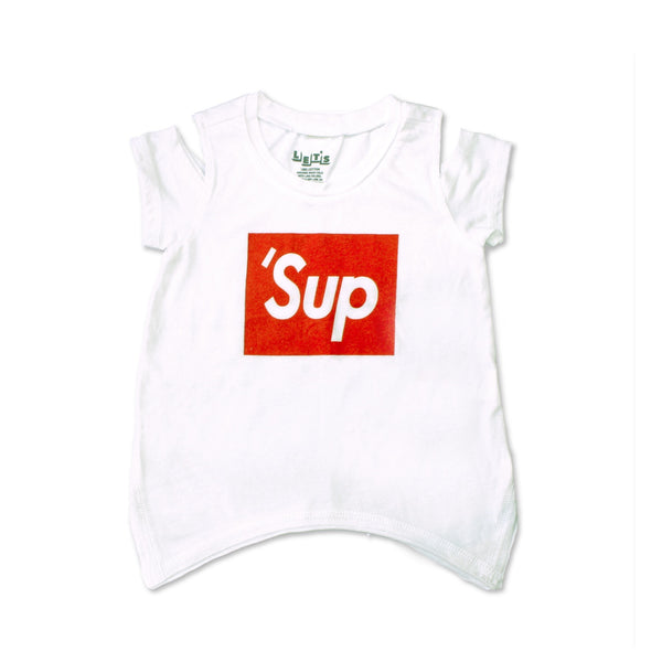 Cold Shoulder 'Sup T-shirt