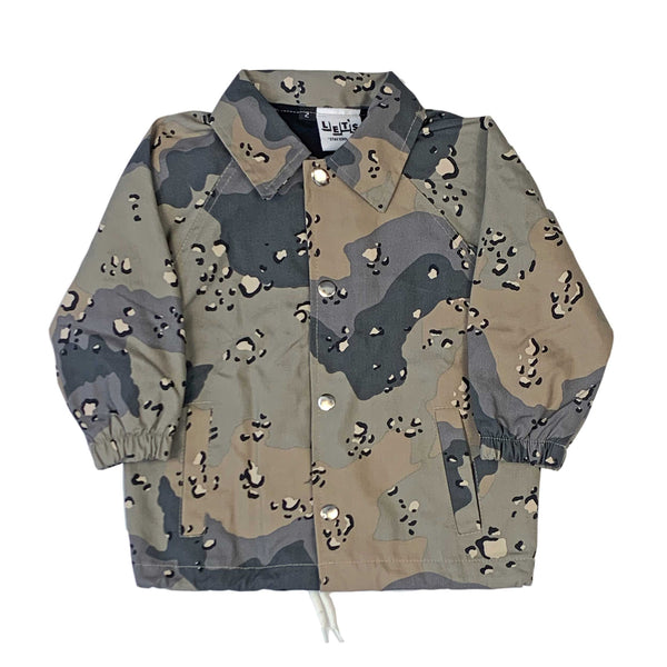 Camo Twill Coaches Jacket